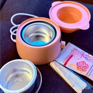 Pink Wax Warmer Kit